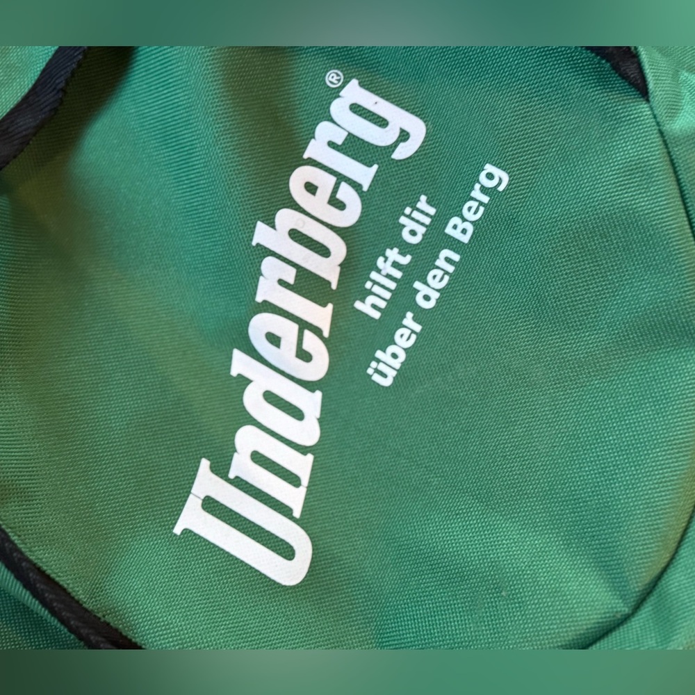 Rare Underberg Bitters Large Rucksack Backpack hiking pack *New* - Picture 4 of 7